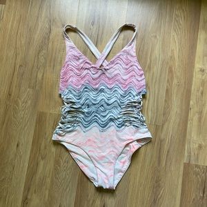 Becca Swimsuit Tie Dye Pink